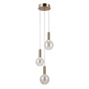 Italux PND-34378-3S-HBR LED mennyezeti függőlámpa Strela | 15W LED | 1188lm | 3000K