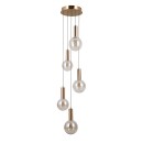 Italux PND-34378-5S-HBR LED mennyezeti függőlámpa Strela | 25W LED | 1450lm | 3000K