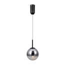Italux PND-34381-1-BK LED mennyezeti függőlámpa Velada | 5W LED | 203lm | 3000K