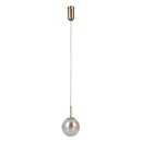 Italux PND-34381-1-HBR LED mennyezeti függőlámpa Velada | 5W LED | 203lm | 3000K