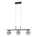 Italux PND-34381-3-BK LED mennyezeti függőlámpa Velada | 15W LED | 610lm | 3000K