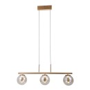 Italux PND-34381-3-HBR LED mennyezeti függőlámpa Velada | 15W LED | 610lm | 3000K
