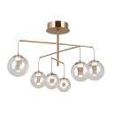 Italux PND-34381-6-HBR LED mennyezeti függőlámpa Velada | 30W LED | 2010lm | 3000K