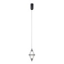 Italux PND-34395-1-BK LED mennyezeti függőlámpa Fuente | 5W LED | 422lm | 3000K