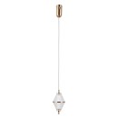 Italux PND-34395-1-HBR LED mennyezeti függőlámpa Fuente | 5W LED | 422lm | 3000K
