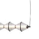 Italux PND-34395-5-BK LED mennyezeti függőlámpa Fuente | 25W LED | 1576lm | 3000K