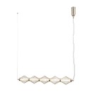 Italux PND-34403-5-HBR LED mennyezeti függőlámpa Sevil | 25W LED | 1288lm | 3000K