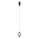 Italux PND-34405-1-BK LED mennyezeti függőlámpa Pedro | 4W LED | 267lm | 3000K