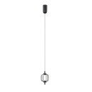 Italux PND-34405-1-BK LED mennyezeti függőlámpa Pedro | 4W LED | 267lm | 3000K