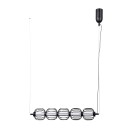 Italux PND-34405-5-BK LED mennyezeti függőlámpa Pedro | 20W LED | 793lm | 3000K