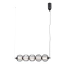 Italux PND-34405-5-BK LED mennyezeti függőlámpa Pedro | 20W LED | 793lm | 3000K