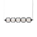 Italux PND-34405-5-BK LED mennyezeti függőlámpa Pedro | 20W LED | 793lm | 3000K