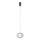 Italux PND-344221-1-BK LED mennyezeti függőlámpa Rabel | 5W LED | 432lm | 3000K