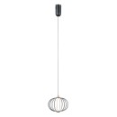 Italux PND-344221-1-BK LED mennyezeti függőlámpa Rabel | 5W LED | 432lm | 3000K