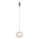 Italux PND-344221-1-HBR LED mennyezeti függőlámpa Rabel | 5W LED | 432lm | 3000K