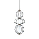 Italux PND-344221-3V-BK LED mennyezeti függőlámpa Rabel | 10W LED | 713lm | 3000K