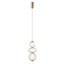 Italux PND-344221-3V-HBR LED mennyezeti függőlámpa Rabel | 10W LED | 713lm | 3000K