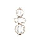 Italux PND-344221-3V-HBR LED mennyezeti függőlámpa Rabel | 10W LED | 713lm | 3000K