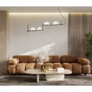 Italux PND-357784-BK+W mennyezeti függőlámpa Kernio | 4x25W G9