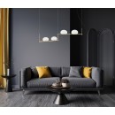 Italux PND-357784-BRO+W mennyezeti függőlámpa Kernio | 4x25W G9