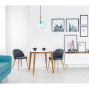 Italux PND-37462A-MC-GD mennyezeti függőlámpa Manso E14