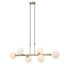 Italux PND-38679-6-FGD+WH mennyezeti függőlámpa Olbia E27