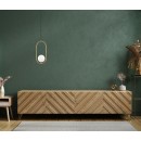 Italux PND-3965-1-BRO mennyezeti függőlámpa Lupus G9