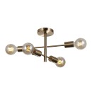 Italux PND-4025-4-HBR mennyezetre szerelhető lámpa Piansi | 4x40W E27