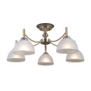 Italux 5906630854721 mennyezetre szerelhető lámpa Fener | 40W E27 | sárgaréz | opál