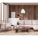 Italux PND-43445-1L-WH mennyezeti függőlámpa Leilani E27