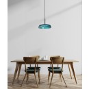 Italux 5906630853212 LED mennyezeti függőlámpa Colle | 12W integrált LED forrás | 3000K | zöld | fekete