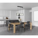 Italux PND-53423-3-BK mennyezeti függőlámpa Grosetta G9