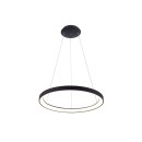 Italux PND-53675-048RPC-BK LED mennyezeti függőlámpa Vico | 38W integrált LED forrás | 3200lm | 3000+4000K