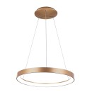 Italux PND-53675-078RPC-GD LED mennyezeti függőlámpa Vico | 60W integrált LED forrás | 700lm | 3000+4000K