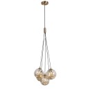 Italux PND-54456-5-HB-AMB mennyezeti függőlámpa Perlos | 5x5W G9