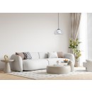 Italux 5906630853342 mennyezeti függőlámpa Ainale | 7W G9 | fekete | átlátszó