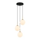 Italux PND-5578-3S-BRO-BK mennyezeti függőlámpa Deore | 3x40W E27