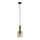 Italux PND-5581-1-BRO+RNSG Sardo Rain E27