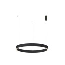 Italux PND-56215-060RPP-BK LED mennyezeti függőlámpa Brasco Down | 40W integrált LED forrás | 2300lm | 3000+4000K