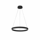 Italux PND-56215D-060RPC-BK LED mennyezeti függőlámpa Brasco Up Down | 60W integrált LED forrás | 2800lm | 3000+4000K