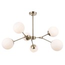 Italux PND-56980-6C mennyezeti függőlámpa Annes E14