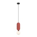 Italux PND-59815-1-RED mennyezeti függőlámpa Lorenzo G9