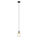 Italux PND-67594-1-BRO+CL mennyezeti függőlámpa Lamezia E27