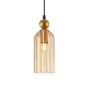 Italux PND-74839-1-GD-AMB mennyezeti függőlámpa Narisa E27