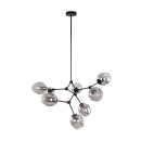 Italux PND-75075-8-BK-SG mennyezeti függőlámpa Ferral E27