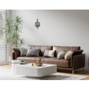 Italux PND-83631-1-BRO-SG LED mennyezeti függőlámpa Lenti | 7W integrált LED forrás | 3000K | a kábelen | aranyszínű | fekete