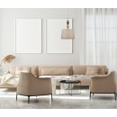 Italux PND-84678A-AB mennyezeti függőlámpa Moren E27