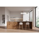 Italux PND-94981-4A-GD LED mennyezeti függőlámpa Evans | 22W integrált LED forrás | 3000K | aranyszínű | opál