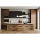 Italux PND-94981-4C-GD LED mennyezeti függőlámpa Evans | 22W integrált LED forrás | 3000K | aranyszínű | opál