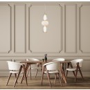 Italux PND-98374-28W-GD LED mennyezeti függőlámpa Eris | 28W LED | 3748lm | 3000K
